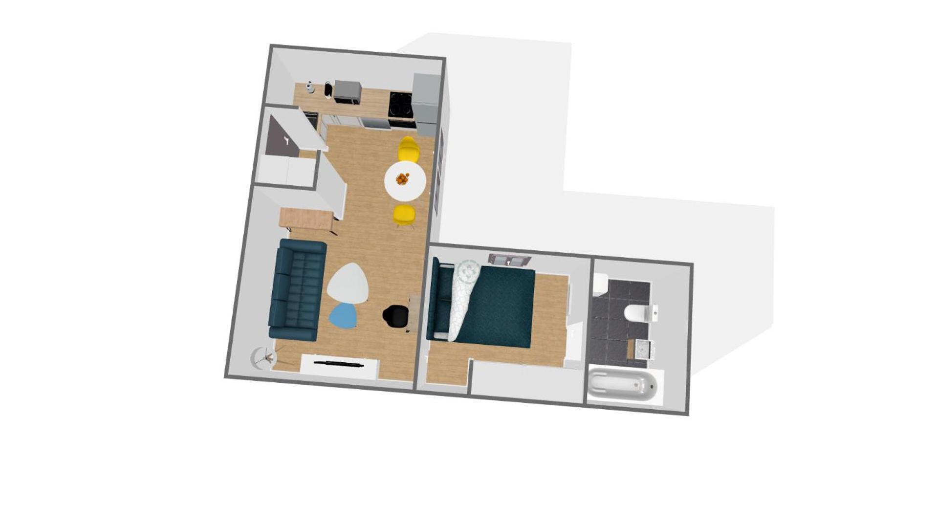 Appartement Le Fatsia - Rennes Gare T2 Extérieur photo